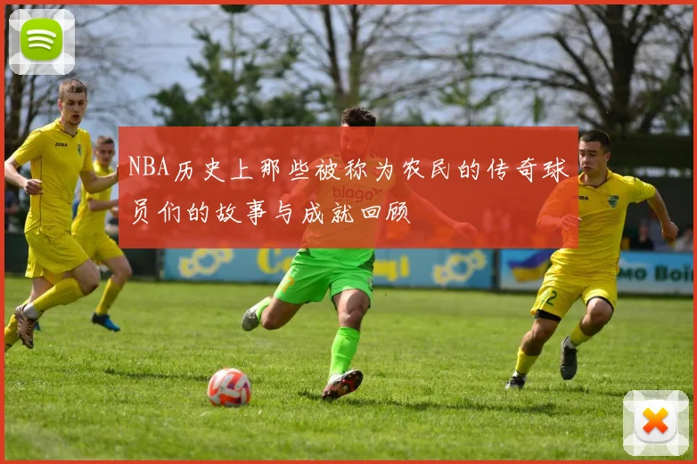 NBA历史上那些被称为农民的传奇球员们的故事与成就回顾